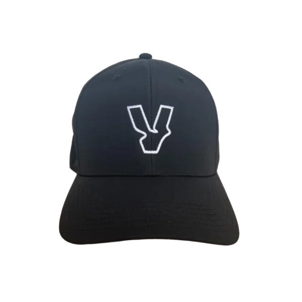 2_Performance+cap+black+and+white+frontal کلاه مدل Performance Cap Black & White