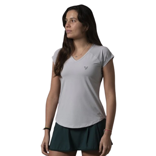 Clothing-perfomance-woman-t-shirt-ice-grey-front-removebg-preview تیشرت مدل Performance Woman T-shirt Ice Grey