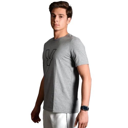 Casual T-shirt Light Grey