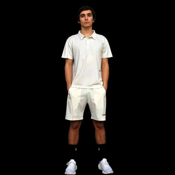 Performance Shorts Beige & Gold 3