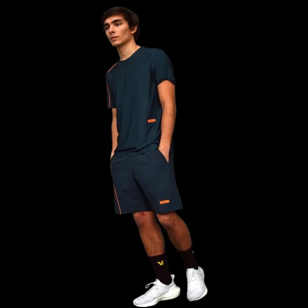 Performance Shorts Blue & Orange 1
