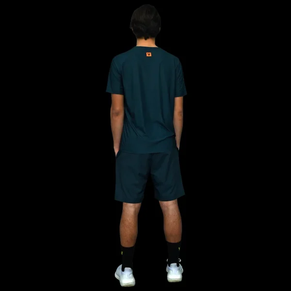 Performance Shorts Blue & Orange 3